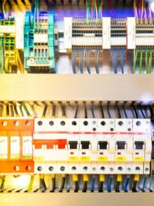 Electric switch box – control power, electricity technology